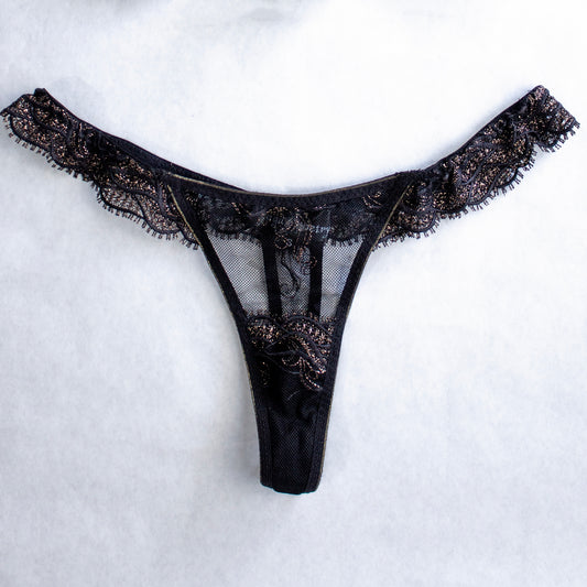'Shadow' Lace Thong